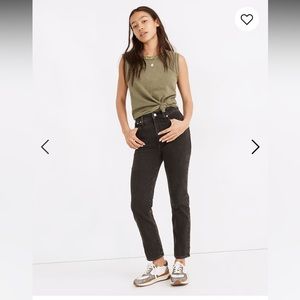 Madewell Curvy Perfect Vintage Jean in Lunar Wash